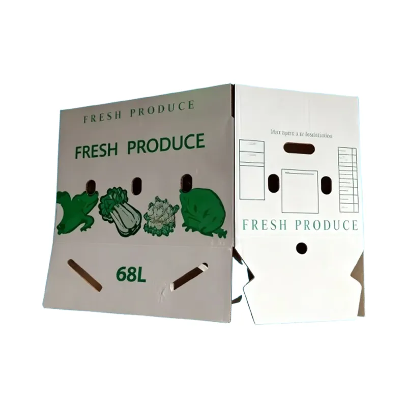 Vlnitá krabice z recyklovatelného vosku